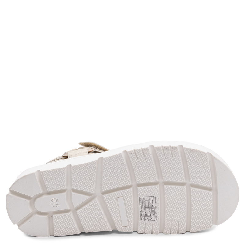 Tommy Hilfiger Women's Metallic Gold Platform Sandals T3A2-34285-PLAT
