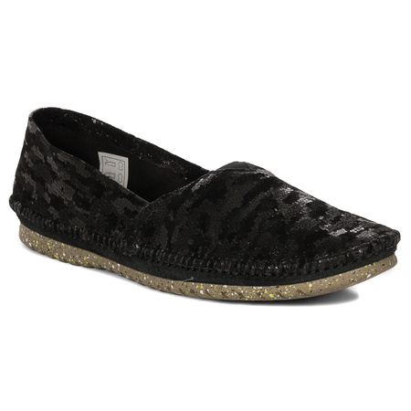 Maciejka Women's Leather Black Half-Shoes