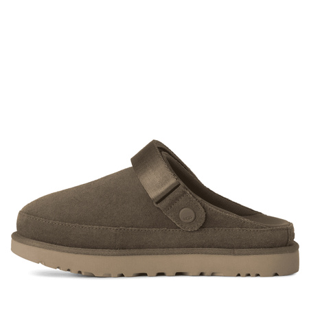 UGG Suede Clogs Women’s Platform With Adjustable Strap Grey 1138252-DNSS
