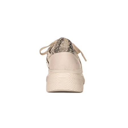 Maciejka 04448-25-00-5 Gold+Beige Flat Shoes