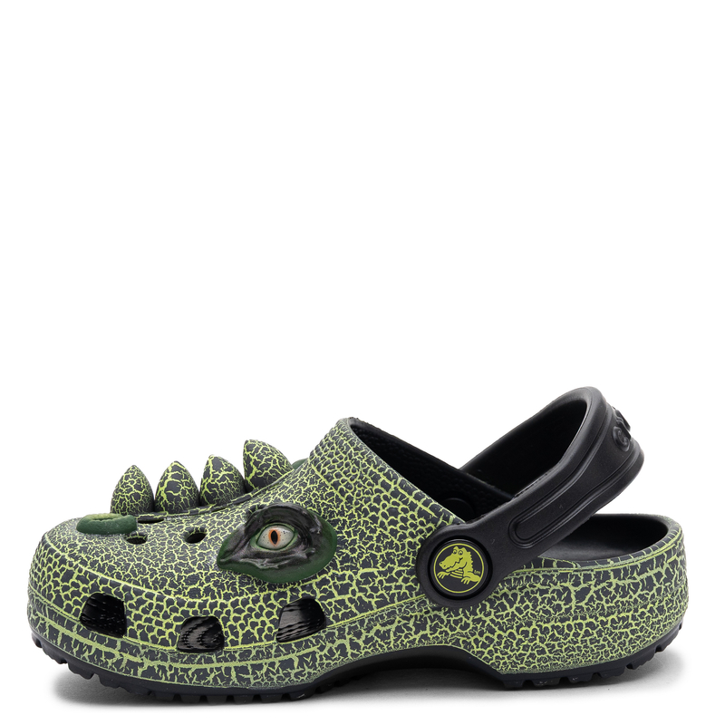 Crocs Classic I Am Crocodile Clog Sandały Dziecięce Dino Zielone 211372-001