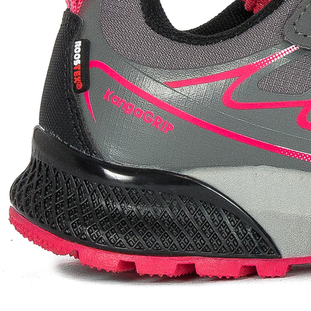 Kangaroos Sneakersy buty damskie Steel Grey/Dusty Rose