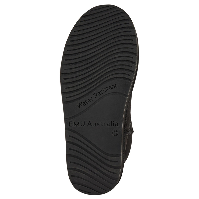 EMU Australia Stinger Micro Flatform Black W13296-BLK