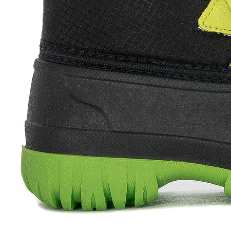 Lee Cooper Śniegowce buty zimowe dziecięce chłopięce Black czarne