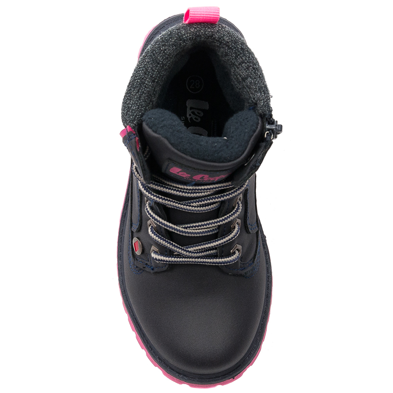 Lee Cooper Trapery children's winter boots, navy blue