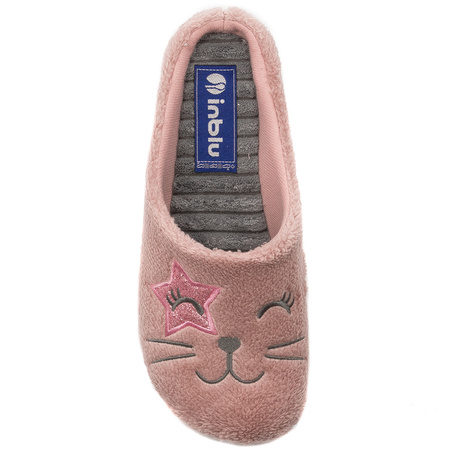Inblu Kapcie klapki damskie PINK Różowy