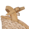 Laura Biagiotti Women Sandals On Heel Beige