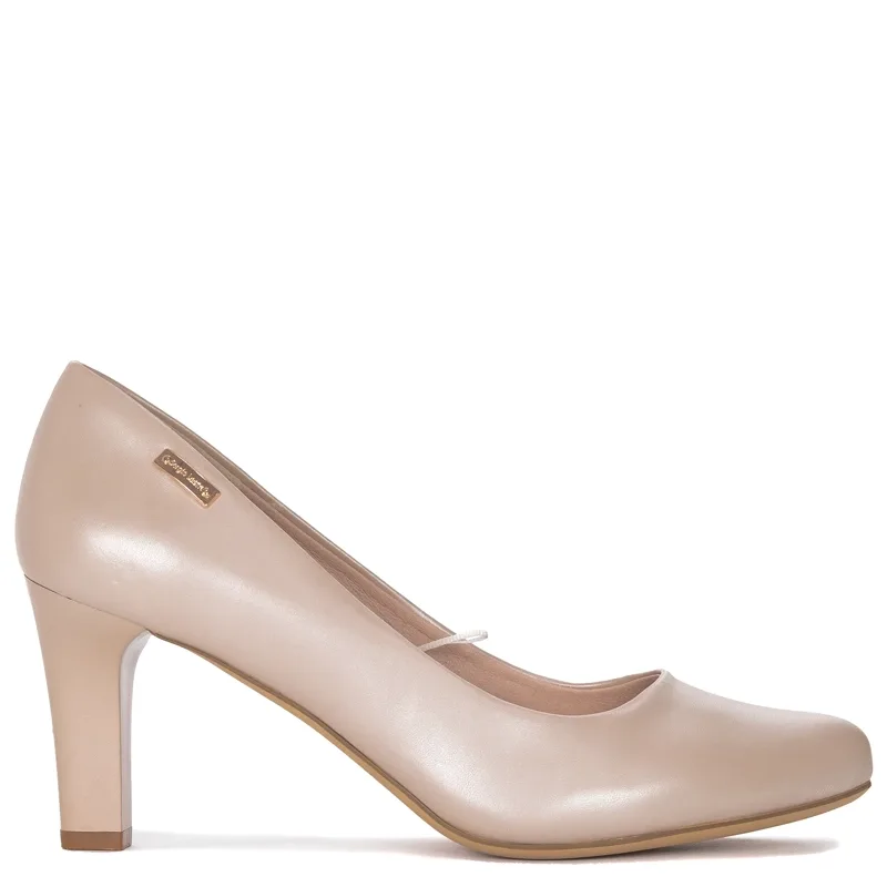 Sergio Leone Nude Perl PU Pumps