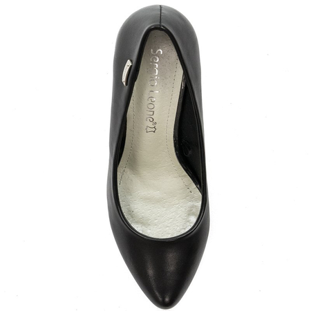Sergio Leone 1459 PU Black Pumps