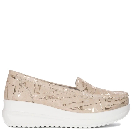 Artiker Beige Women's Flat Shoes