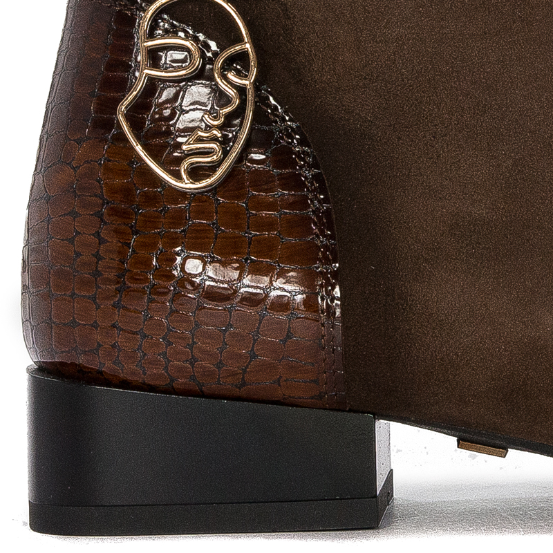 Maciejka 5743A-02/00-7 Women's Brown Leather Boots