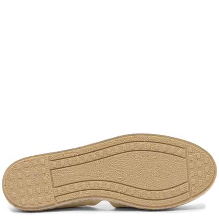 Verbenas Carmen Leather Espadrilles Soft Yellow CARMEN-SER-BRULEE