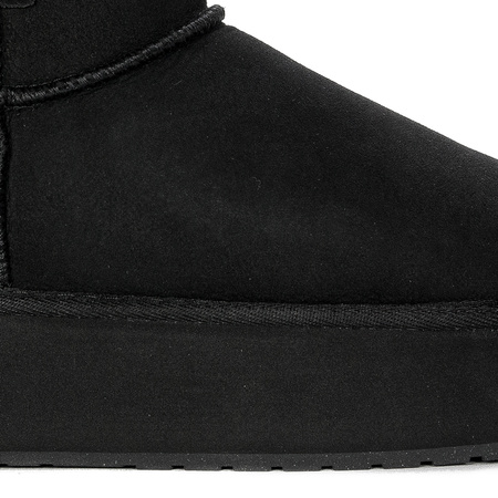 EMU Australia Black Foy Flatform Micro W13073 BLACK