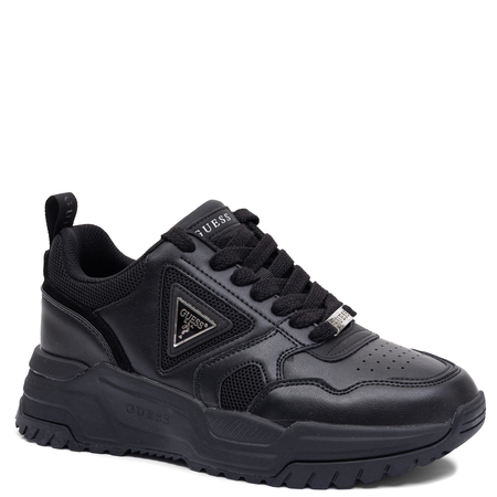 Guess Sneakersy Męskie Czarne FMFHEL-ELL12-BLK
