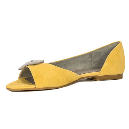 Maciejka 0554A-07-00-5 Yellow Flat Shoes