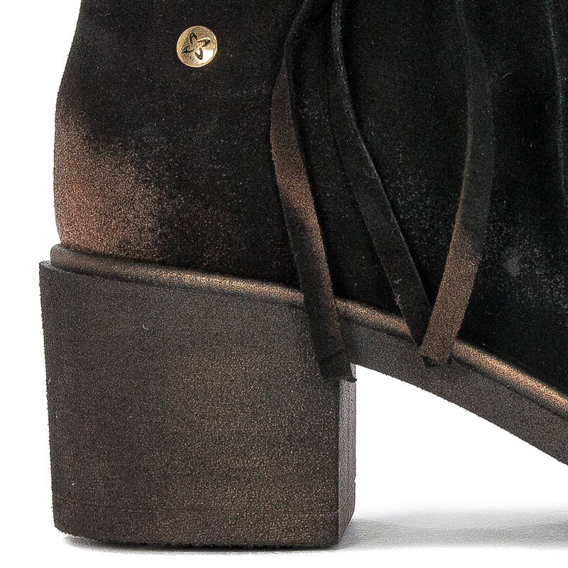 Maciejka Black Women's Velor Boots