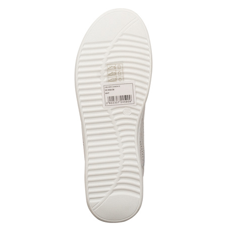 T.Sokolski Women's White Flat Shoes