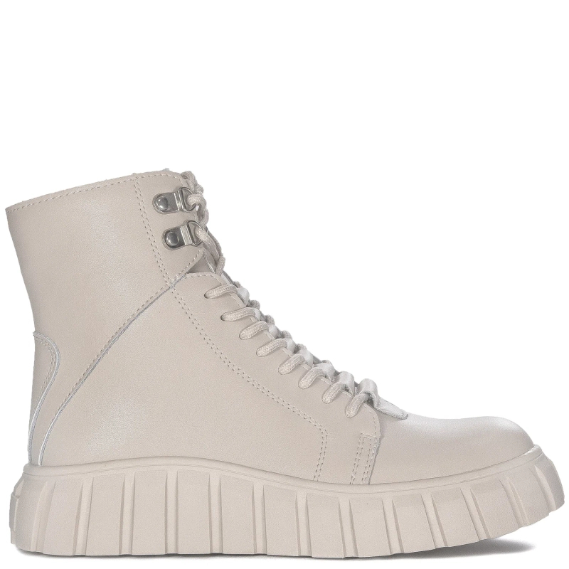 Filippo Beige Ankle Boots for Women