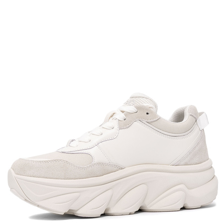 Liu Jo Sneakersy Damskie Na Platformie Cow Suede