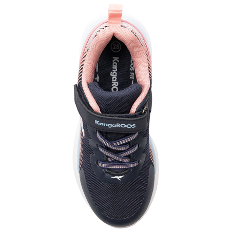 Kangaroos Sneakers children's girls' shoes DK Navy / Dusty Rose