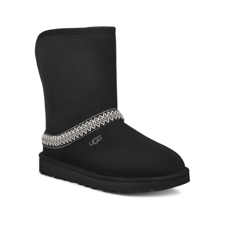 UGG W Classic Short Crescent Black 1161770-BLK