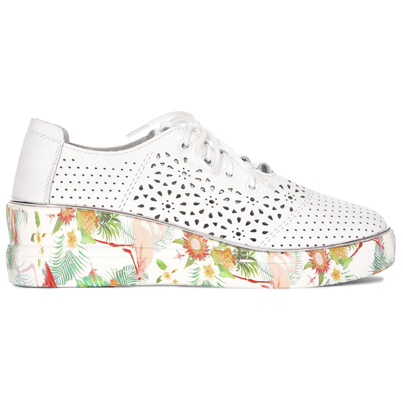 Artiker Sneakersy Damskie Białe