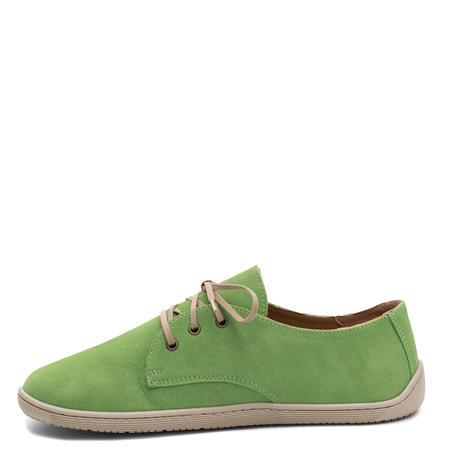 Maciejka Suede Lace-Up Sports Shoes Green 06900-09/00-1
