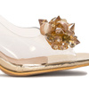 S.Barski Women's high-heeled sandals Gold