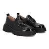 Filippo Black Leather Shoes