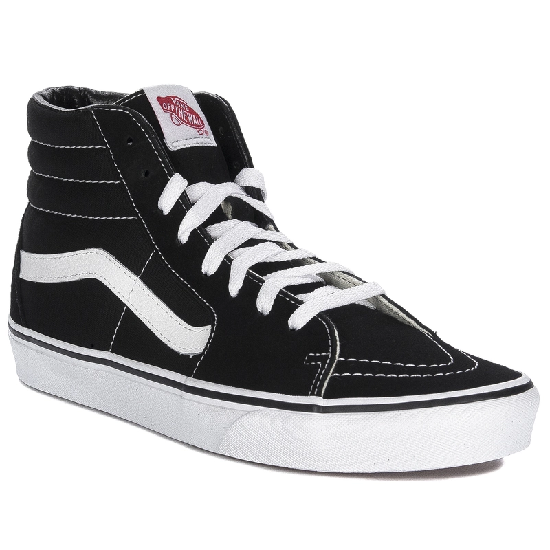 Vans Men's Sk8-Hi Black/Black/White sneakers