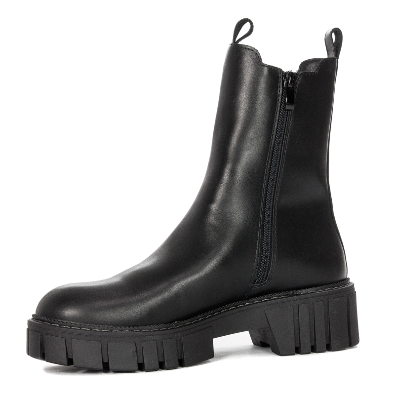 Boots Sergio Leone insulated on the Black platform