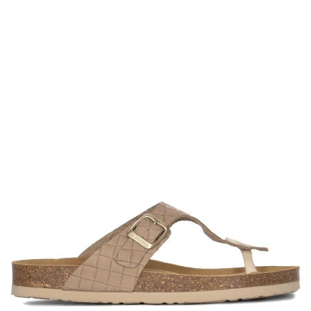 Dr. Brinkmann Women's Flip-Flops Beige