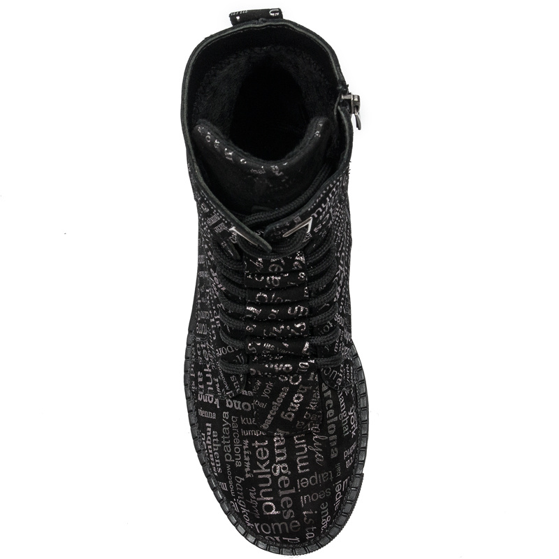 Artiker 49C0727 Black Silver Boots