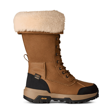 UGG Adirondack Boot Tall XXV Śniegowce Wodoodporne Damskie Z Kożuchem Brązowy 1171441-CHE