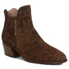 Hispanitas Women's Brown Ankle Boots with Heel