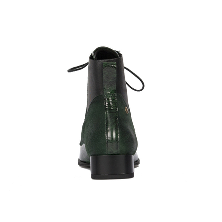 Maciejka Green women's Lace-Up Boots