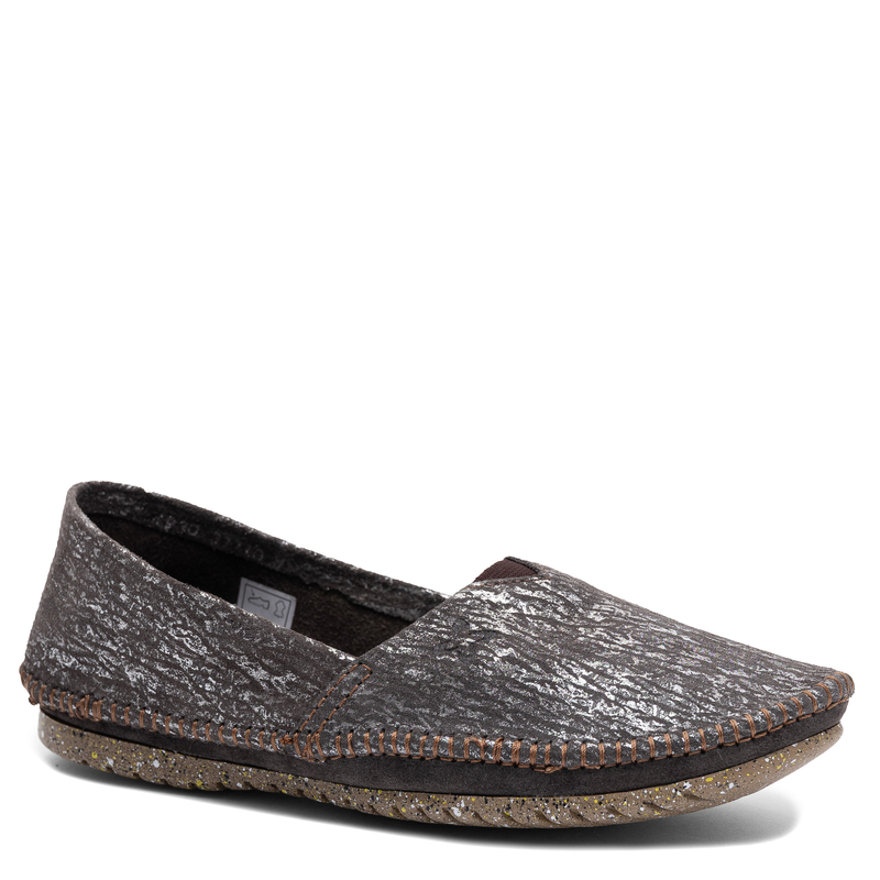 Maciejka Women's Slip-on Leather Shoes With Texture Brown 1930W-35/00-0
