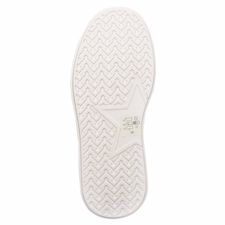 Filippo White Leather Sneakers