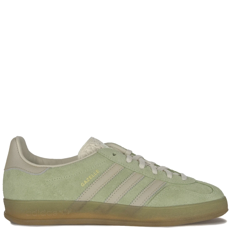Adidas Gazelle Indoor W Sneakersy skórzane seledynowe