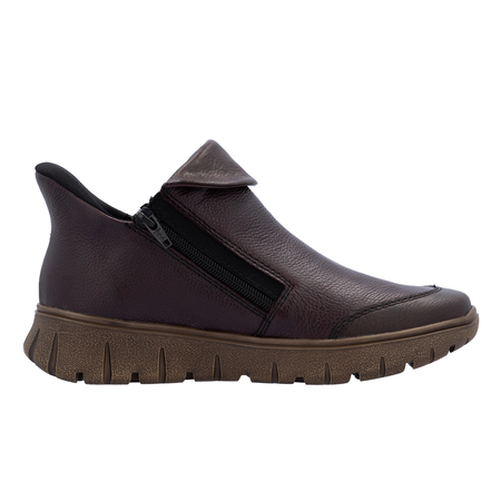 Rieker Women's Half Shoes Maroon