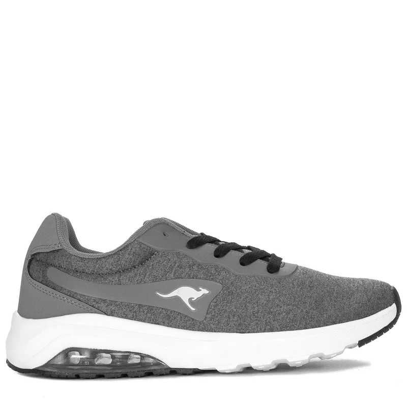 Kangaroos Sneakers halfshoes for women Steel Grey/Jet Black