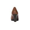 Tamaris Leather Classic Block-Heel Pumps Brown 1-22410-41-305