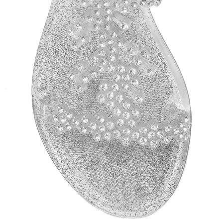 Sca'viola Women's Silver Sandals
