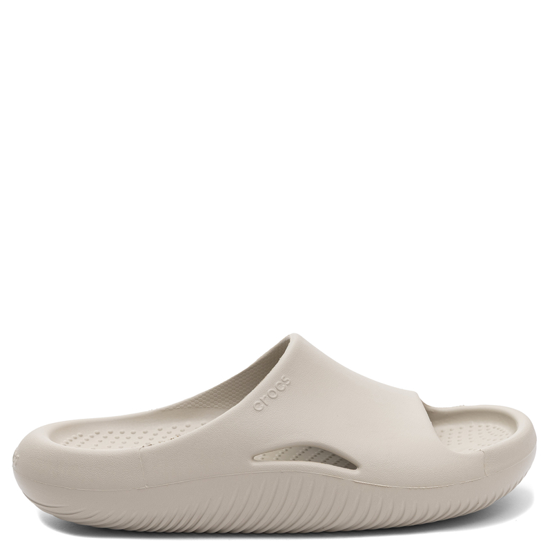 Crocs Mellow Recovery Slide Women's Foam Slides Beige 208392-1WY