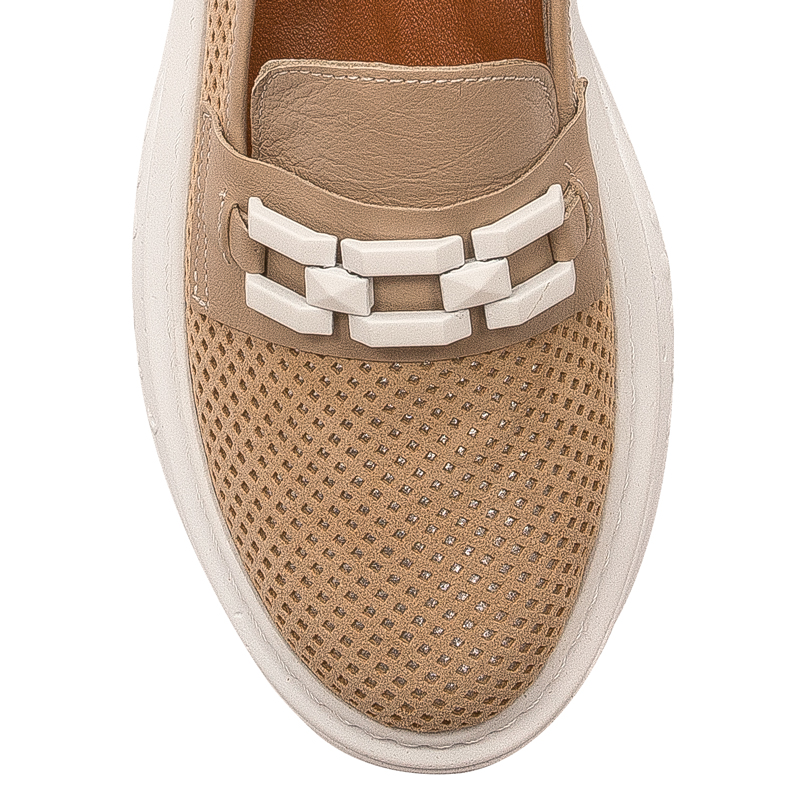 Artiker Beige Women's Flat Shoes