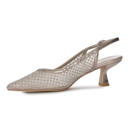 Alma En Pena Luna Bronze Pumps V240293