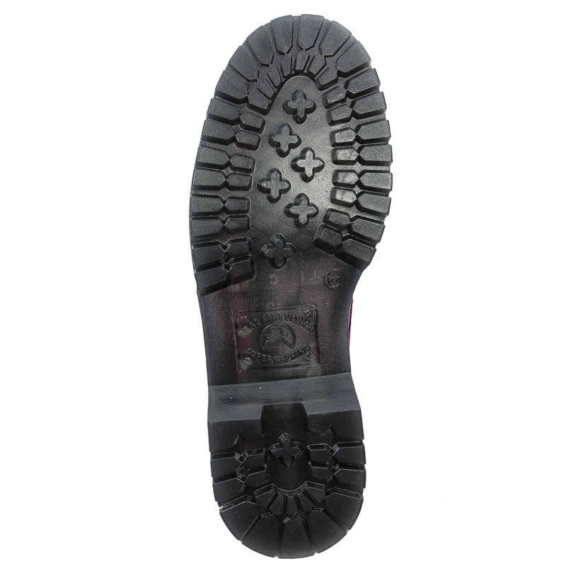 Maciejka 04087-50/00-5 Black+Fuchsia Flat Shoes
