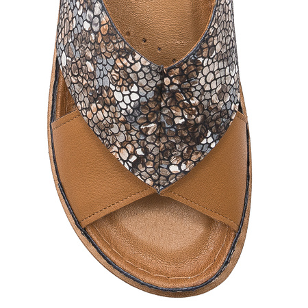 Maciejka Brown Women's Slides