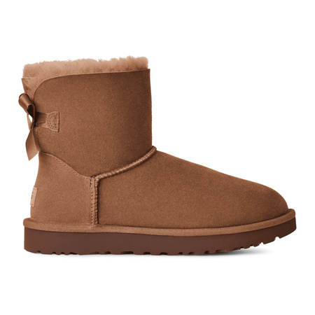 UGG 1016501 Mini Bailey Bow II Rocky Oak Boots