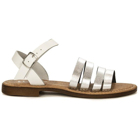 Maciejka IT005-01-00-0 Silver Sandals